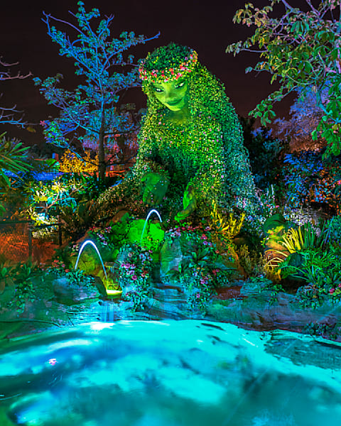 Te Fiti After Dark - Journey of Water | EPCOT Disney Fine Art Print