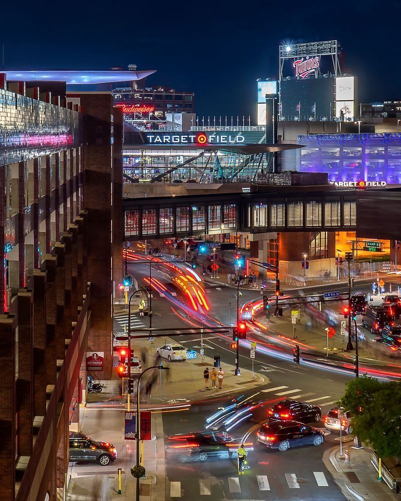 Target Field at Night Wall Art | Minneapolis Print