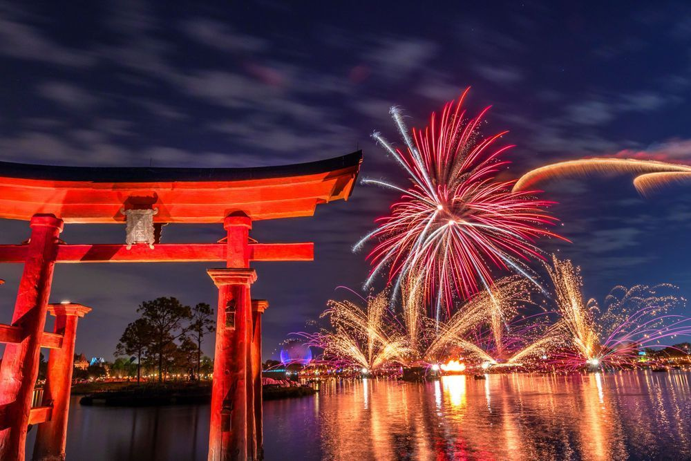 Torii Gates Illuminations Disney Art by William Drew Photography