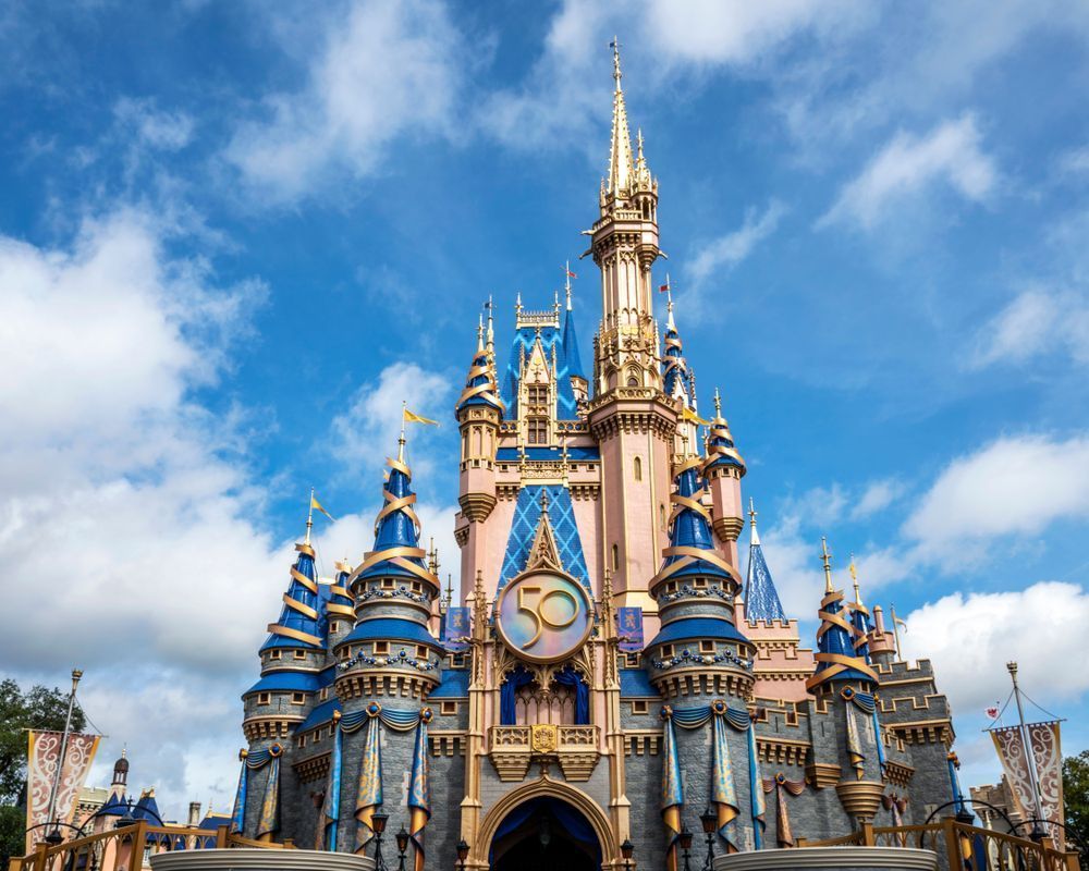 The 50th Anniversary Castle 2 Disney Art by William Drew Photography