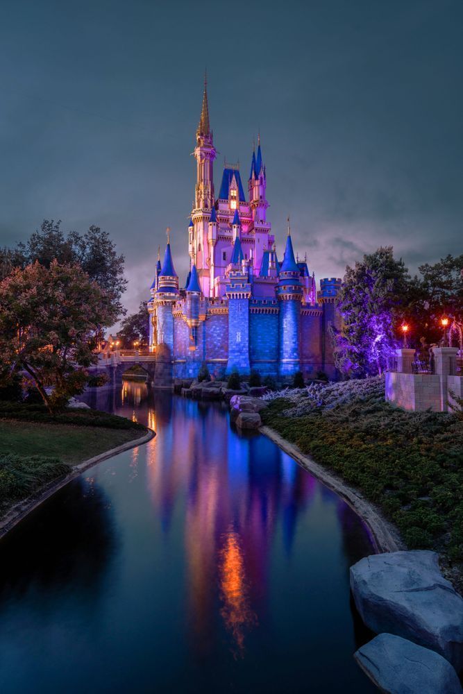 The Evening Glow of Cinderella Castle | Magic Kingdom Fine Art Print