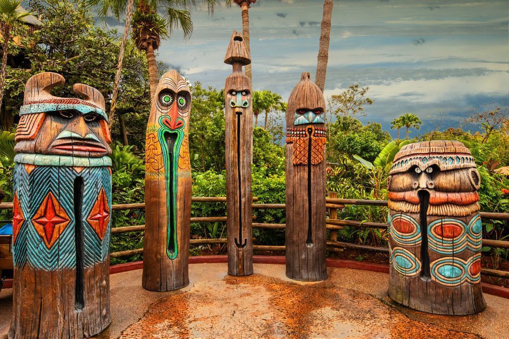 The Spitting Tiki Men Photography Art | William Drew Photography