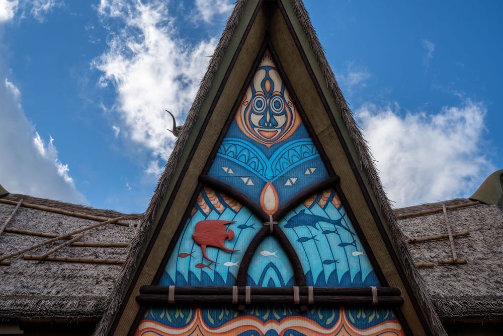 Tiki Straw Hut Photography Art | William Drew Photography