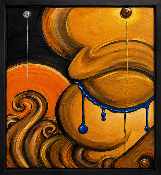 Sorrow Sleeps | Emotional Abstract Art by Michael J. Thomas