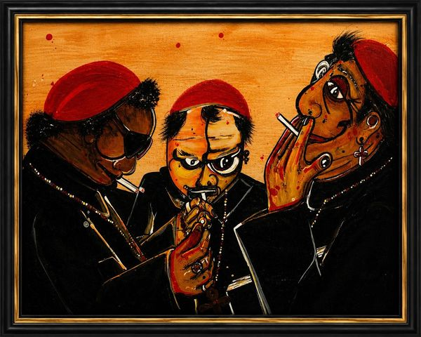 Unholy Communion | Dark Religious Art by Michael J. Thomas