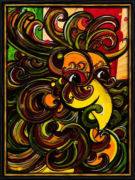 El Gallo | Original Mexican Rooster Art by Michael J. Thomas