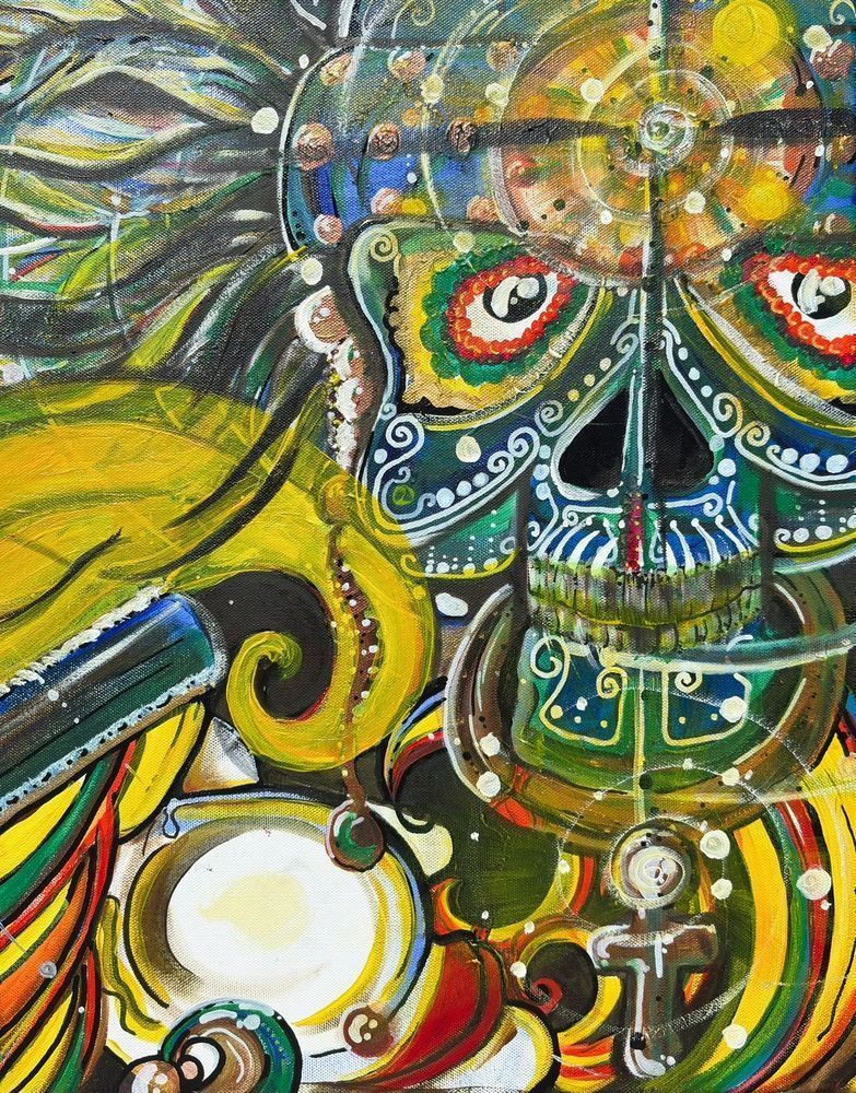 Dia De Los Mujeres Art | Khaos Art Studios