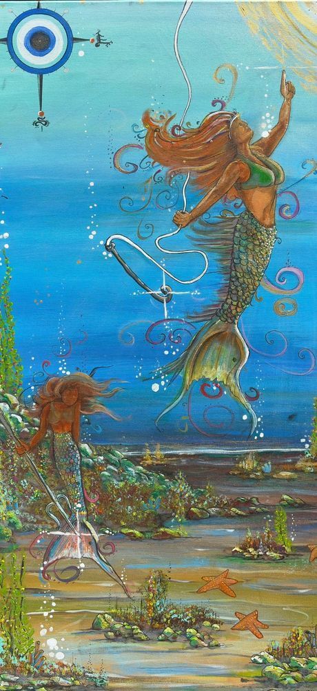 Tiny Mermaids Art | Khaos Art Studios
