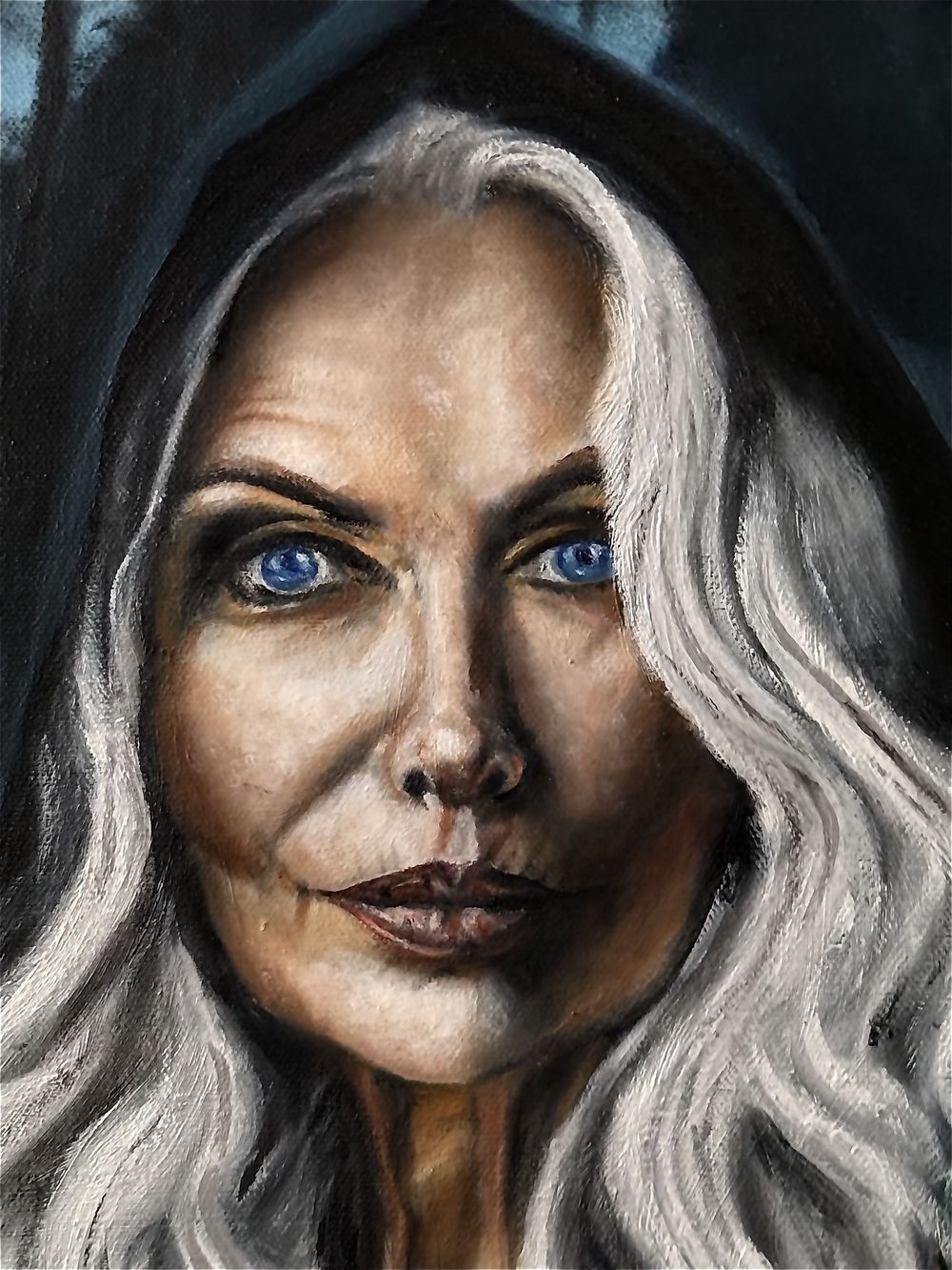 Original portrait painting by JL Todd