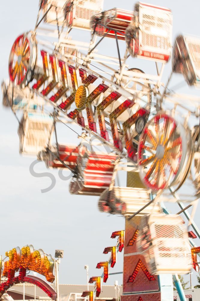 Carnival Blur Photography Art | Barb Gonzalez Photography