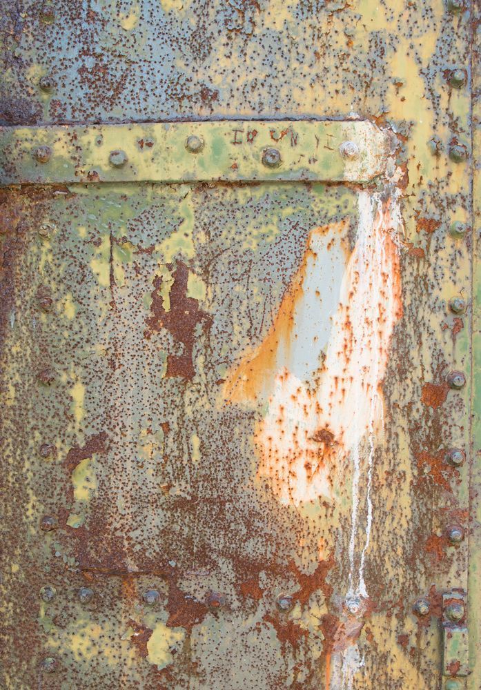 Rusted Bunker Door Photography Art | Barb Gonzalez Photography