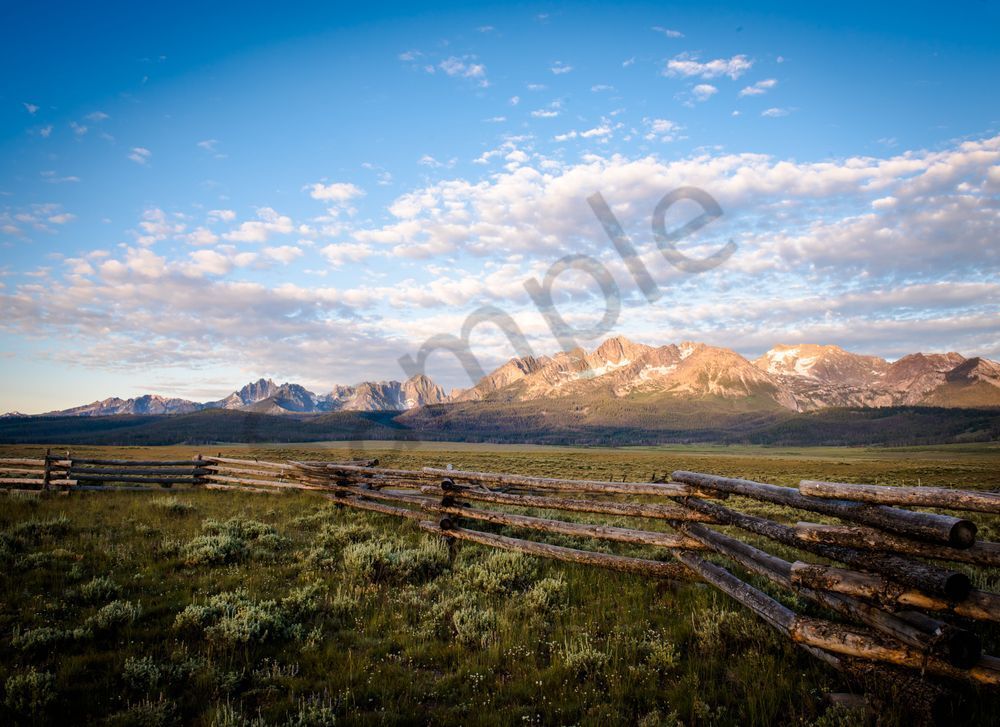 Sunrise Over Sawtooths   Stanley, Idaho Photography Art | Barb Gonzalez Photography
