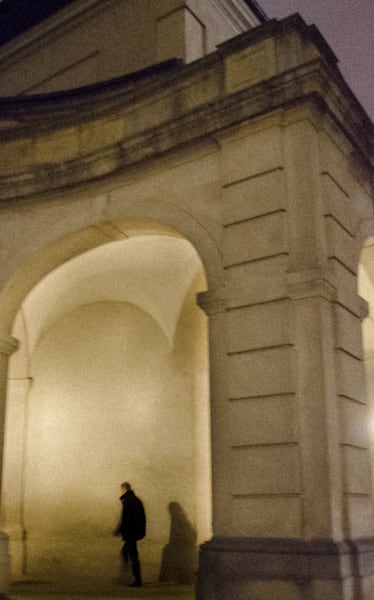 Abstract night Royal Stables Photo for sale by Barb Gonzalez Photography