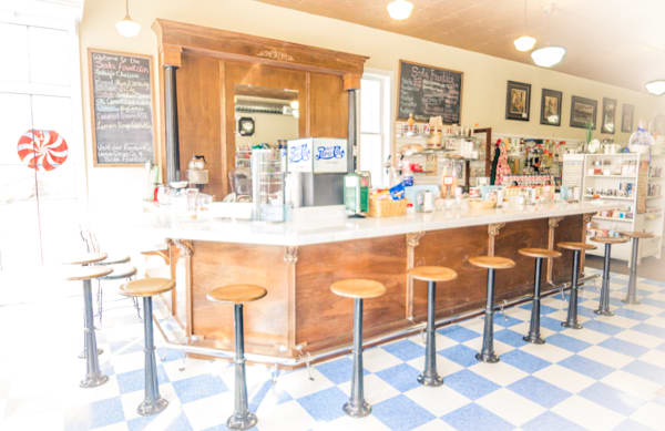 Antique Soda Fountain Photography Art | Barb Gonzalez Photography