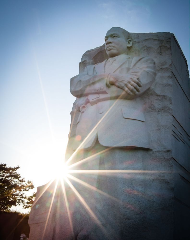 Powerful Martin Luther King Memorial photo for sale by Barb Gonzalez Photography