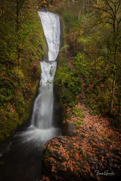 Bridal Veil Falls   Autumn Photography Art | Barb Gonzalez Photography