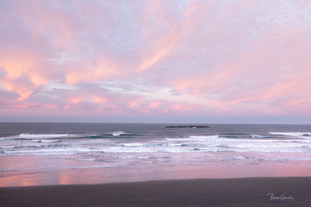 Beverly Beach Pink Sunrise Photography Art | Barb Gonzalez Photography