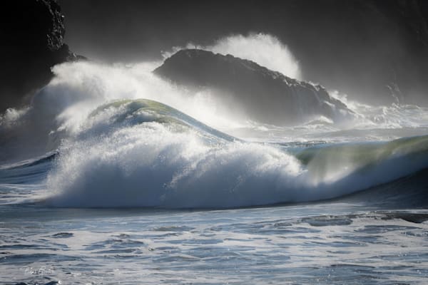 Cape Disappointment Waves Photography Art | Barb Gonzalez Photography