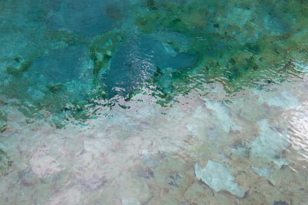 Aqua and White water beautiful abstract photo for sale |Barb Gonzalez Photography