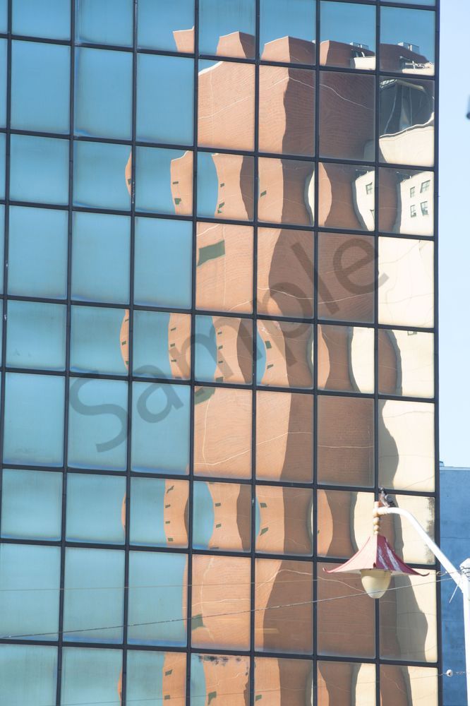 New York City Skyscraper reflections photo for sale: Barb Gonzalez Photography