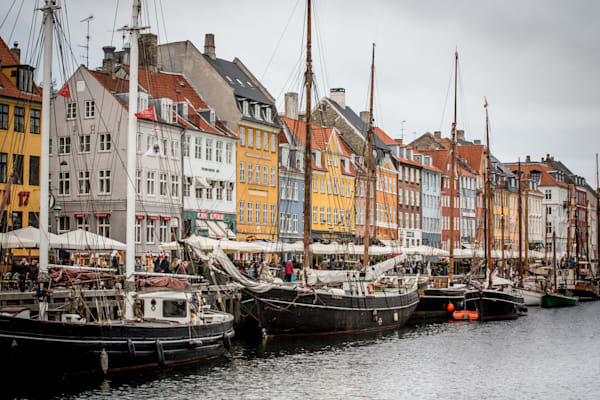 Moody Nyhavn Canal Photo for sale Barb Gonzalez Photography