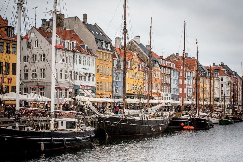 Moody Nyhavn Canal Photo for sale Barb Gonzalez Photography