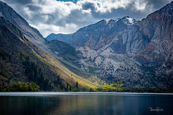 Light On Hill Convict Lake Photography Art | Barb Gonzalez Photography