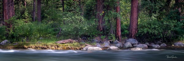 Minham River Flow Wide Photography Art | Barb Gonzalez Photography