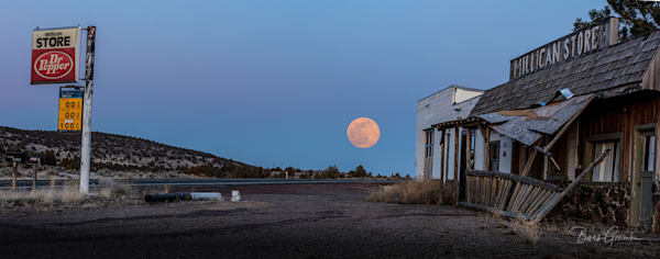 Millican Moonrise Wide Photography Art | Barb Gonzalez Photography