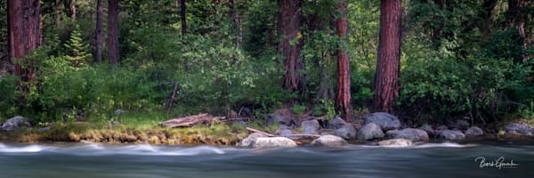 Flowing Minam Creek   Wide Photography Art | Barb Gonzalez Photography