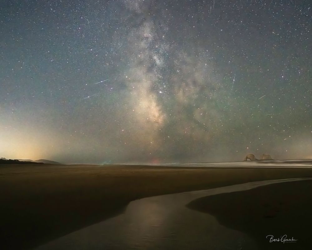 Rockawaybeachmilkyway Wriver Photography Art | Barb Gonzalez Photography