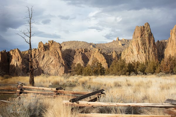 Smithrockfencenorthjpg Photography Art | Barb Gonzalez Photography
