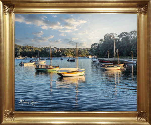 Evening Harbor  Cape Cod Art | juliaomalleykeyes