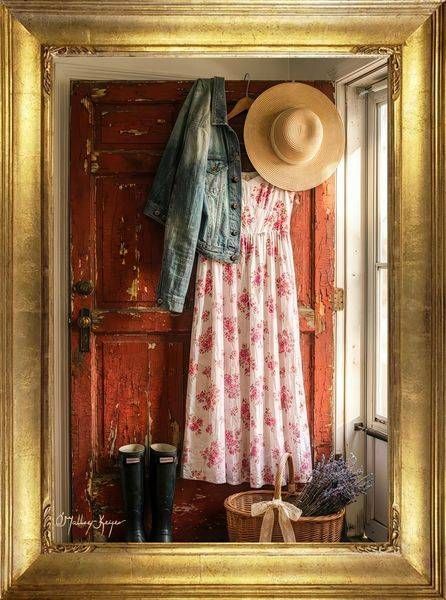 Her Favorite Summer Dress   Oil On Linen   30 X40 Art | juliaomalleykeyes