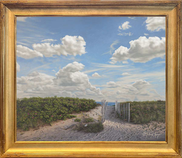 Summer Evening Stroll   Oil On Linen Art | juliaomalleykeyes