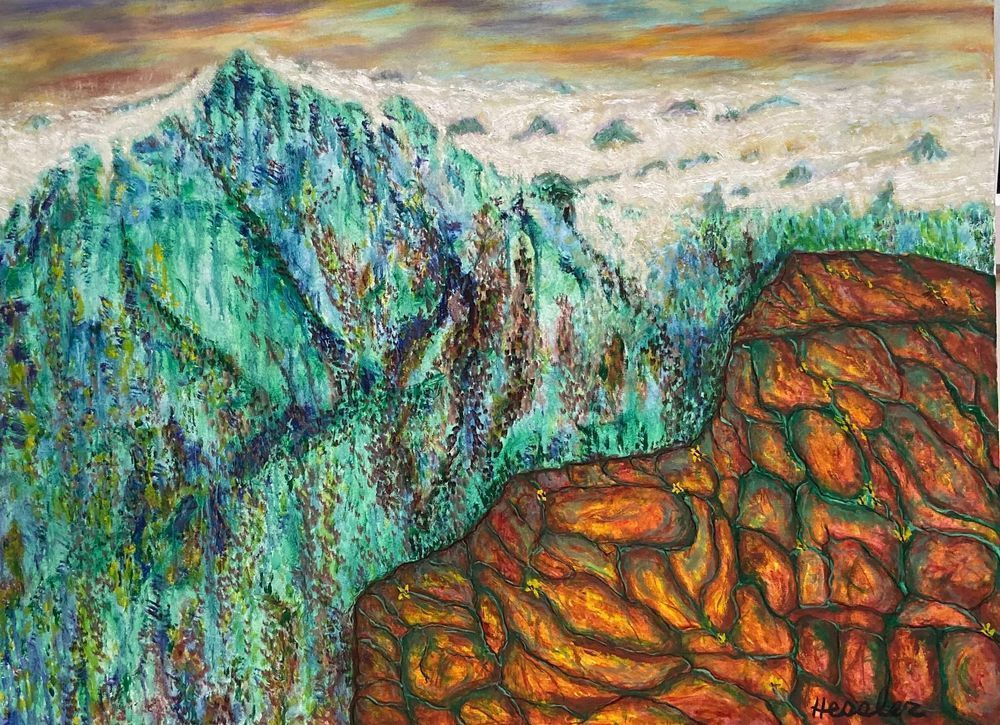 Out On A Cliff Art | Tom Hessler Gallery