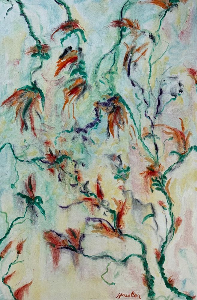 Delicate Blossoms Blowing In The Wind Art | Tom Hessler Gallery