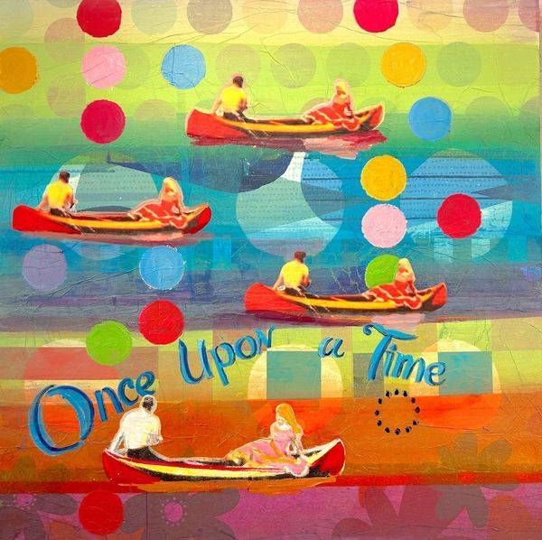 A Lake Romance Art | memoryartgirl