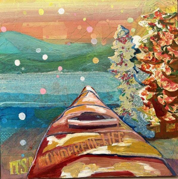 Listening To The Loons Art | memoryartgirl