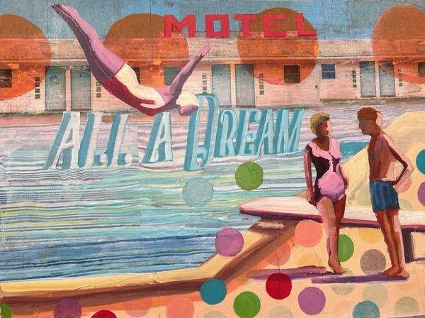 Motel Dive Art | memoryartgirl