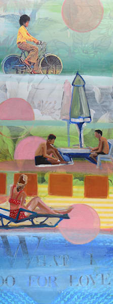 A Place That Almost Was | Contemporary Mixed Media Painting