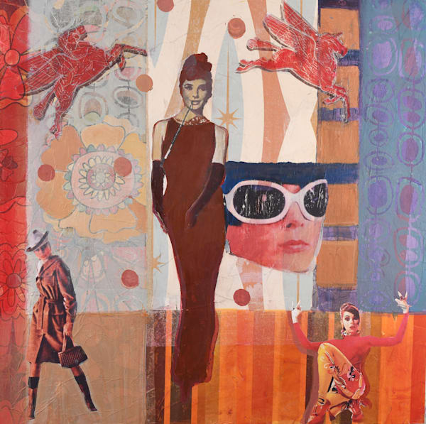 An Idea of Beauty | Contemporary Mixed Media Collage