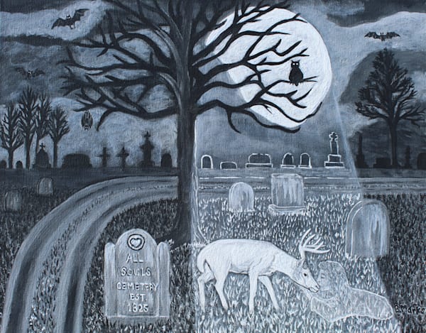 Ghosts Are Among Us Art | Brenda's Creativity