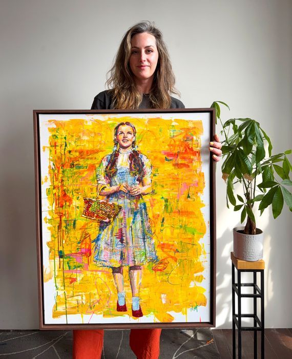 Dorothy Artwork, by Kansas City artist Megh Knappenberger