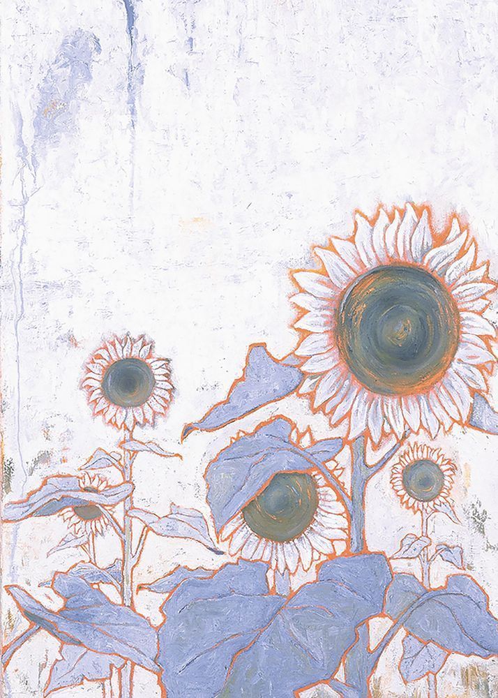 Blue Field Card Art | Joseph Jackino