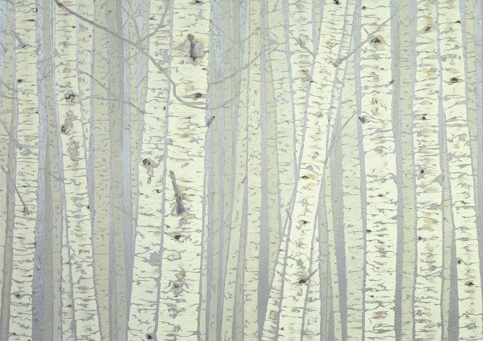 Birches Card Art | Joseph Jackino