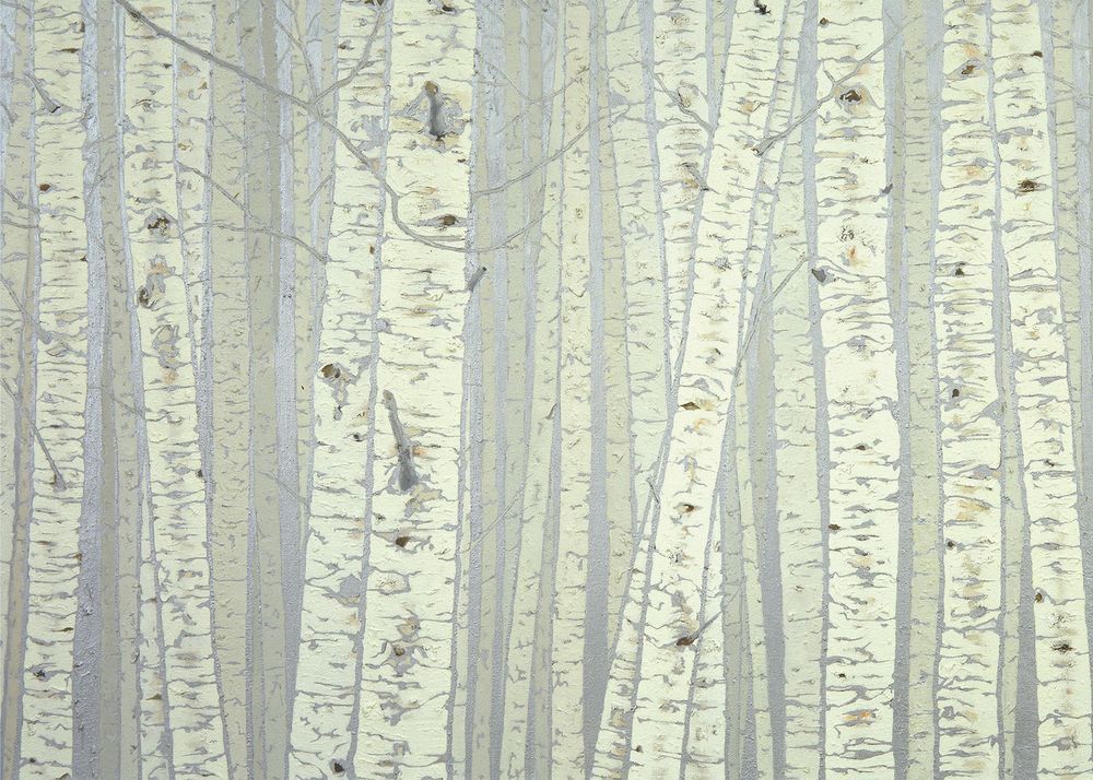 Birches Card Art | Joseph Jackino
