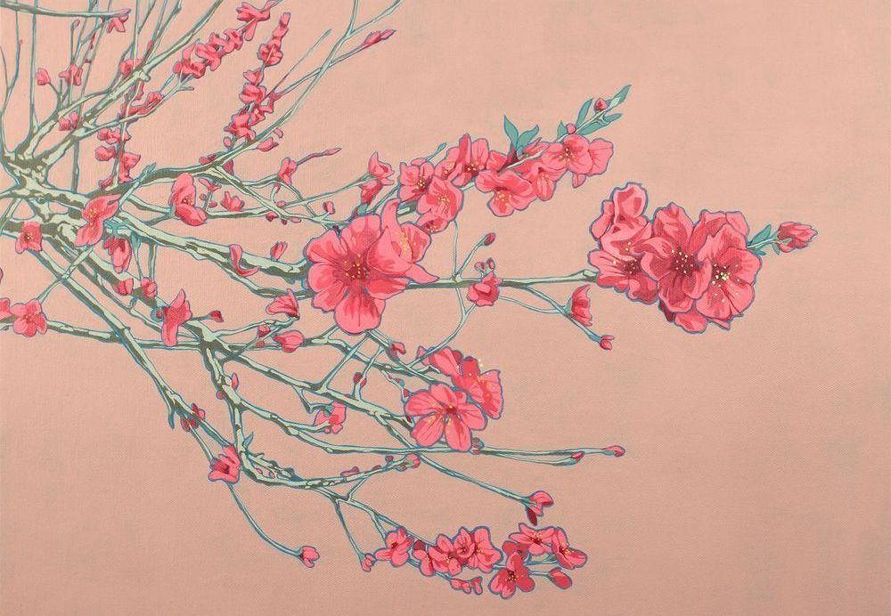 Almond Tree Card Art | Joseph Jackino