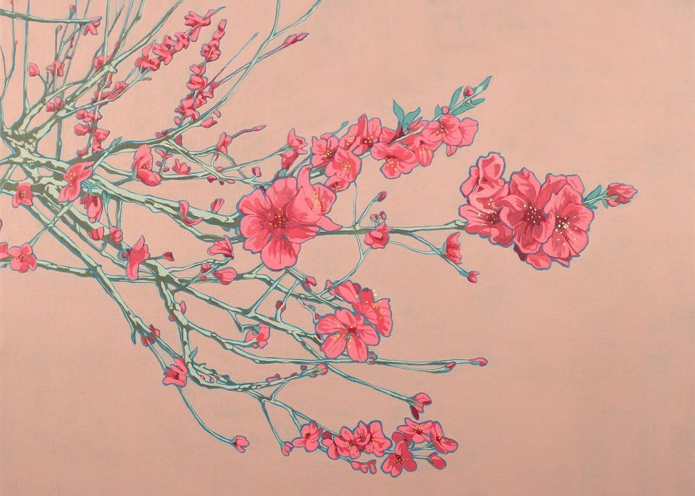 Almond Tree Card Art | Joseph Jackino