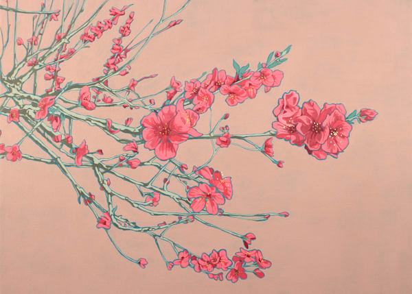 Almond Tree Card Art | Joseph Jackino